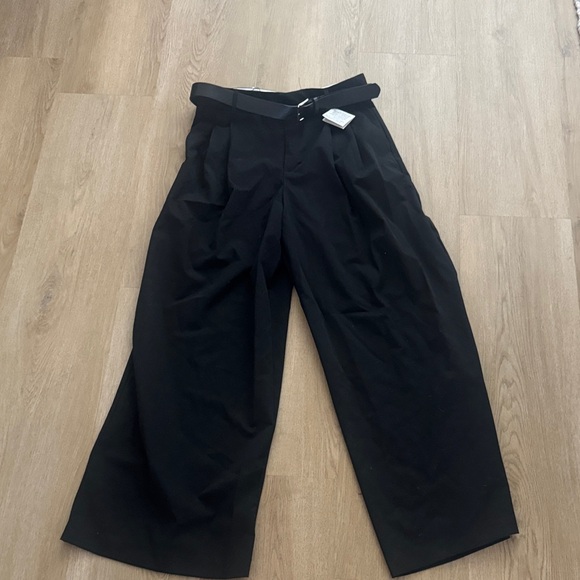 Zara Black Wide Leg Pants - Picture 1 of 1